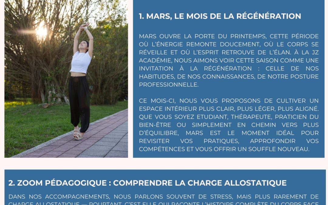 Bulletin mensuel de la JZ Académie – mars 2026